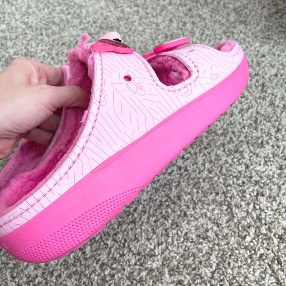 Size 9 / Women's Barbie x Crocs Sandals - Picture 5 of 7